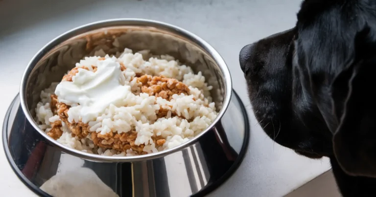 cottage cheese and rice for dogs
