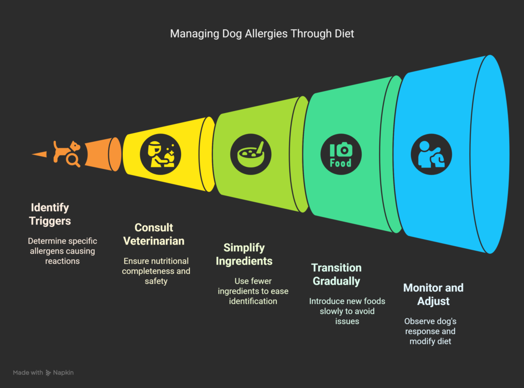 Key Takeaways for Feeding a Dog with Allergies