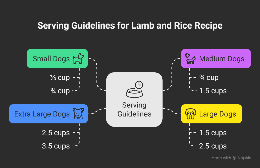 Serving Guidelines and Transitioning to Your New Recipe