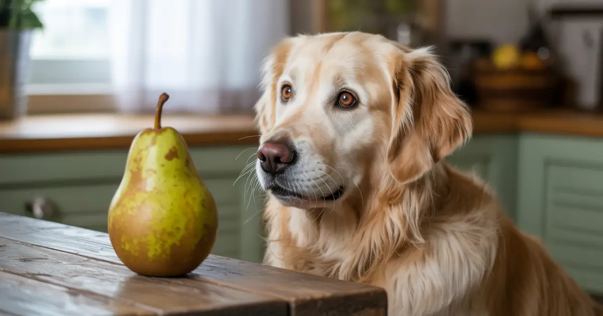 can dogs eat pears