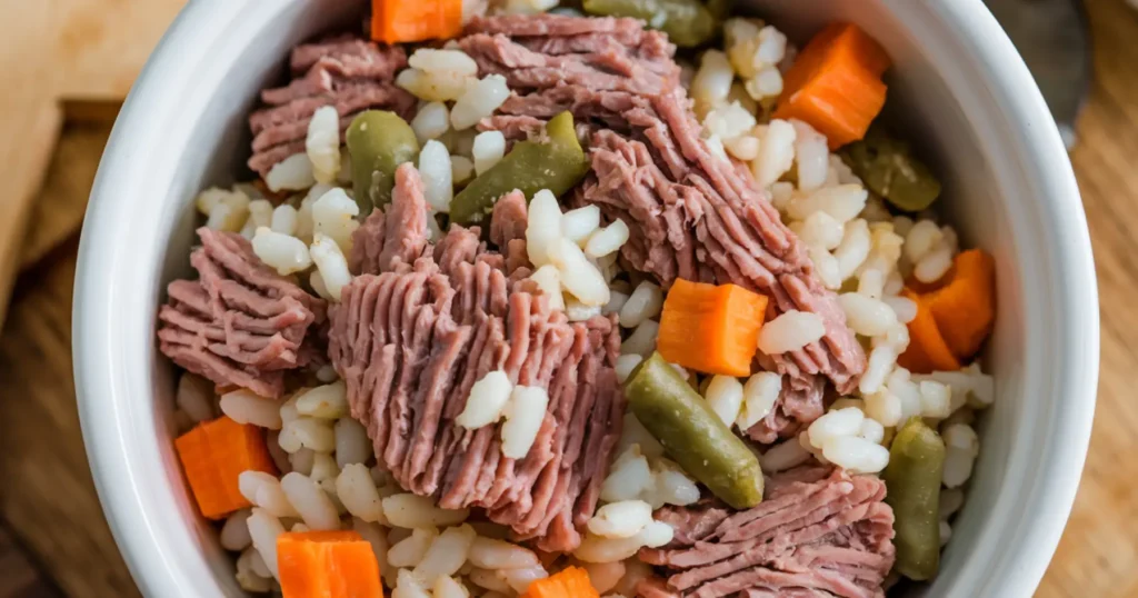 lamb and rice dog food recipe