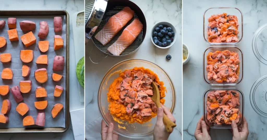 salmon and sweet potato recipe