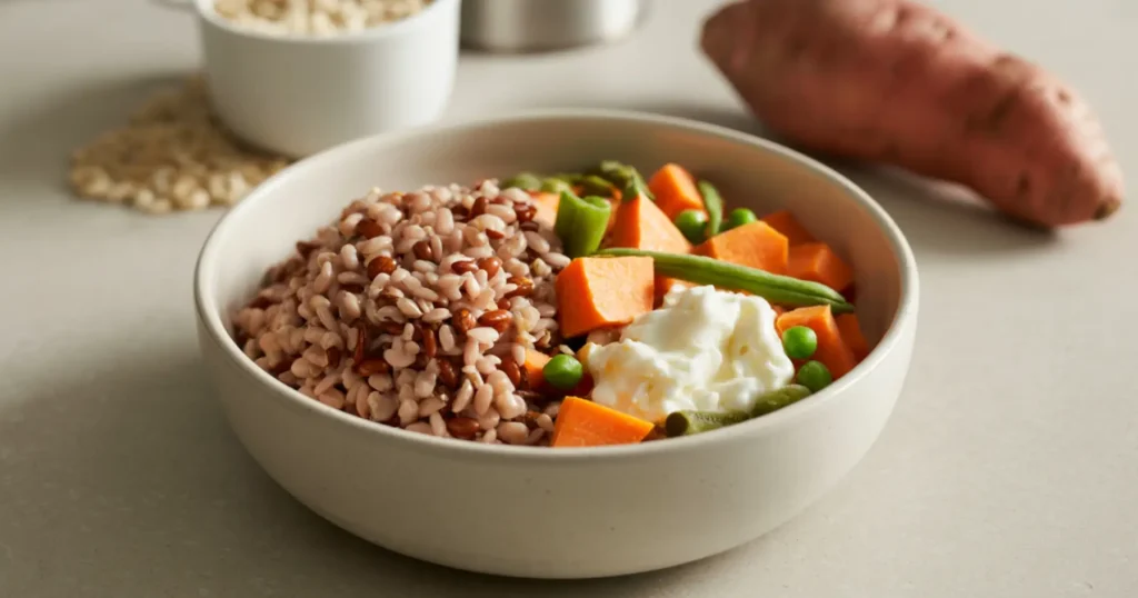 vegetarian homemade dog food