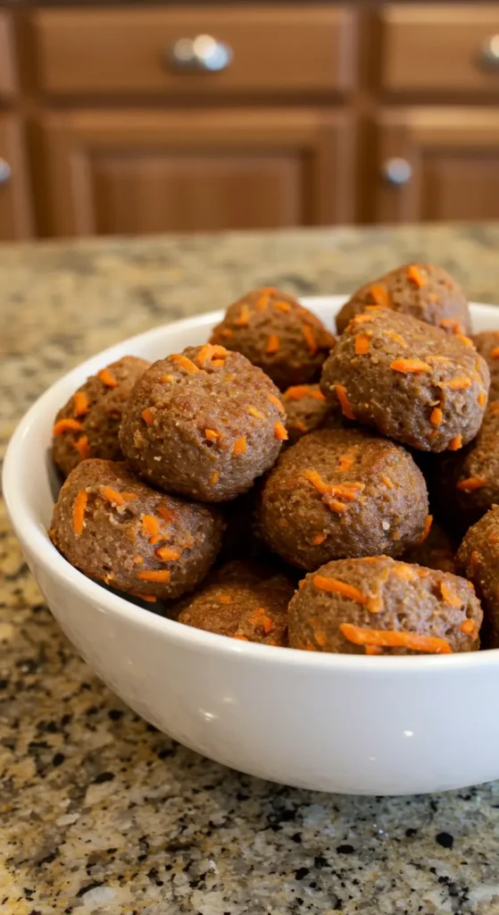 Beef and Carrot Nuggets