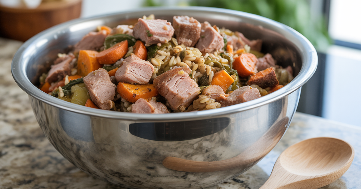 Pork Dog Food Recipe