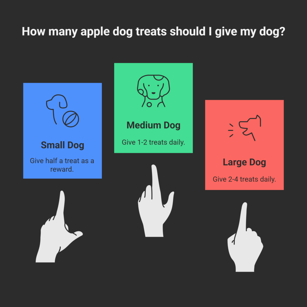 apple peanut butter dog treats