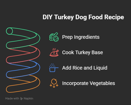 Step-by-Step Turkey Dog Food Recipe