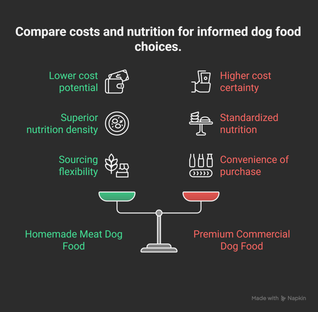 The Economics of Homemade Meat Dog Food