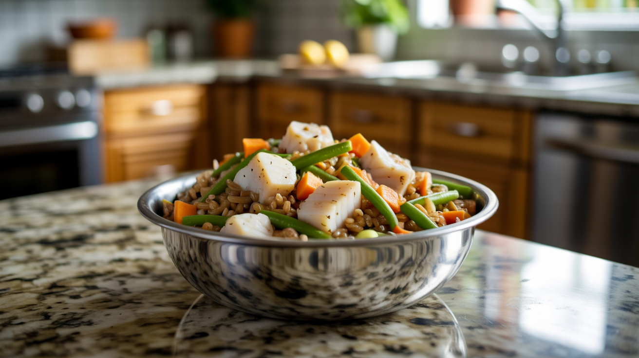 The Ultimate Cod Dog Food Recipe with Green Beans