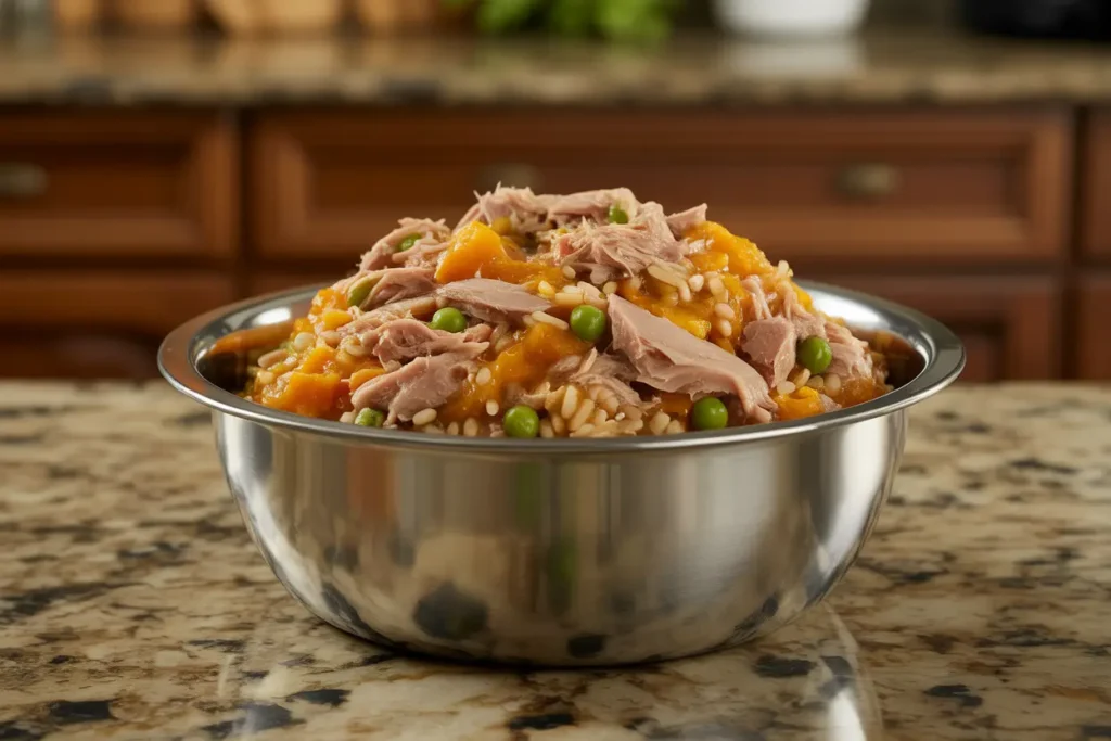 Tuna & Pumpkin Comfort Food