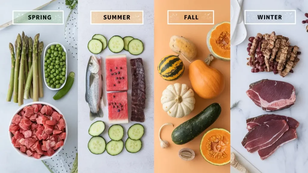 Seasonal Variations and Ingredient Rotation