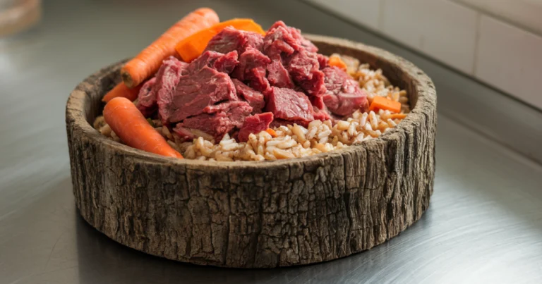 beef dog food recipe