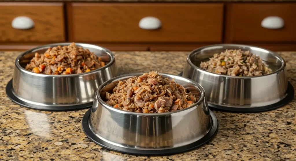 mackerel and millet dog meal