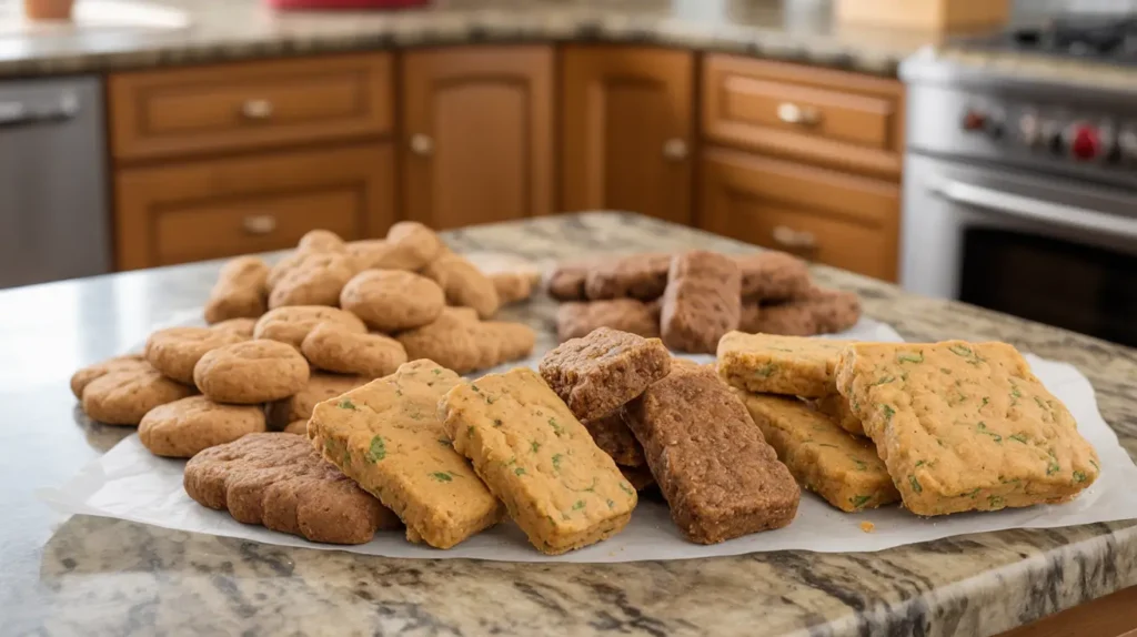 Homemade dog treats