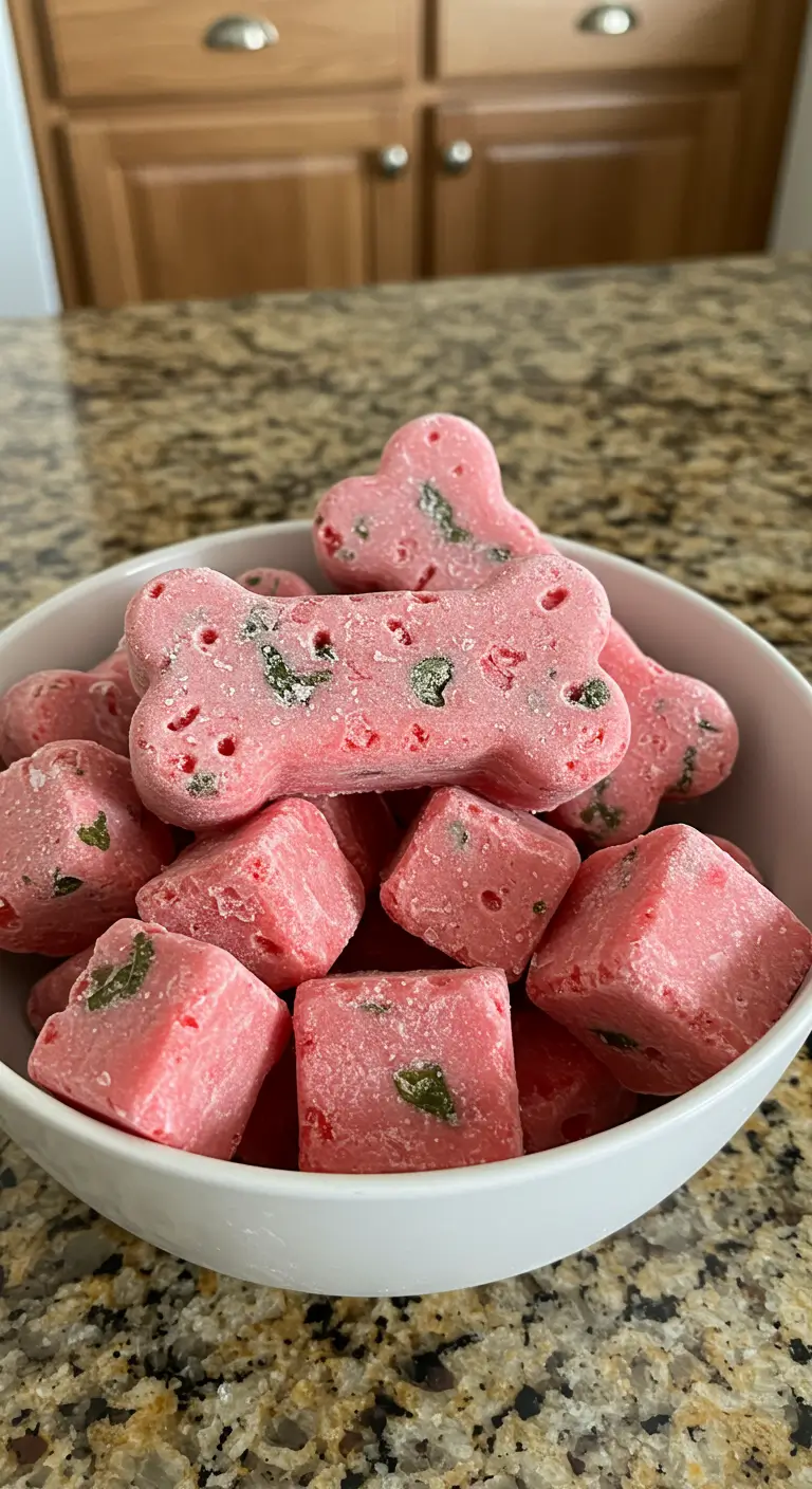 Amazing 5-Minute Watermelon Dog Treats with Mint