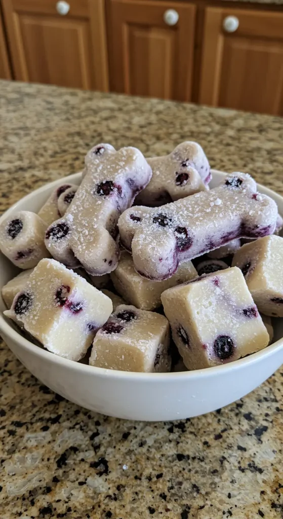 Blueberry & Coconut Oil Dog Treats