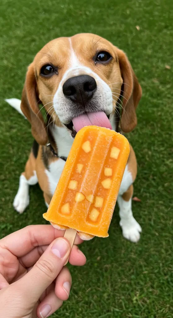 Easy 3-Ingredient Pumpkin Apple Dog Treats Pupsicles