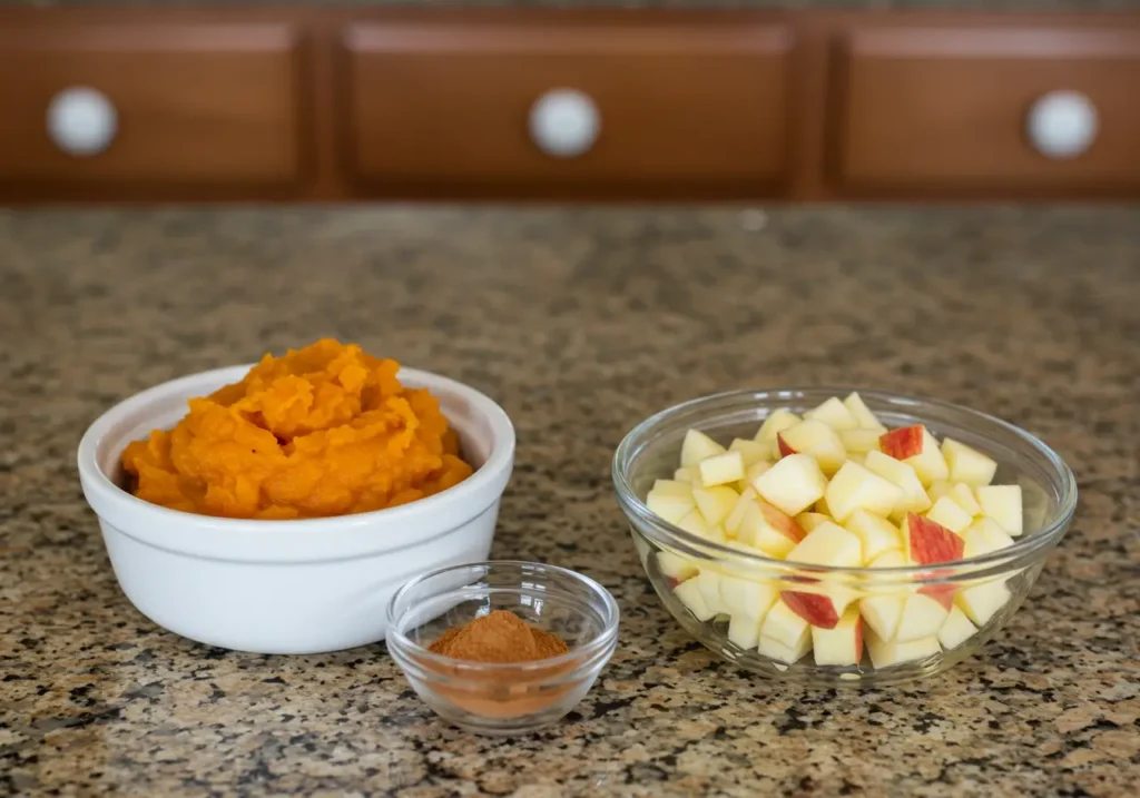 Pumpkin Apple Dog Treats Step-by-Step Instructions