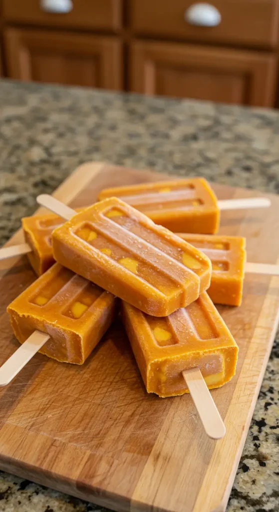 Pumpkin Apple Pupsicles Recipe