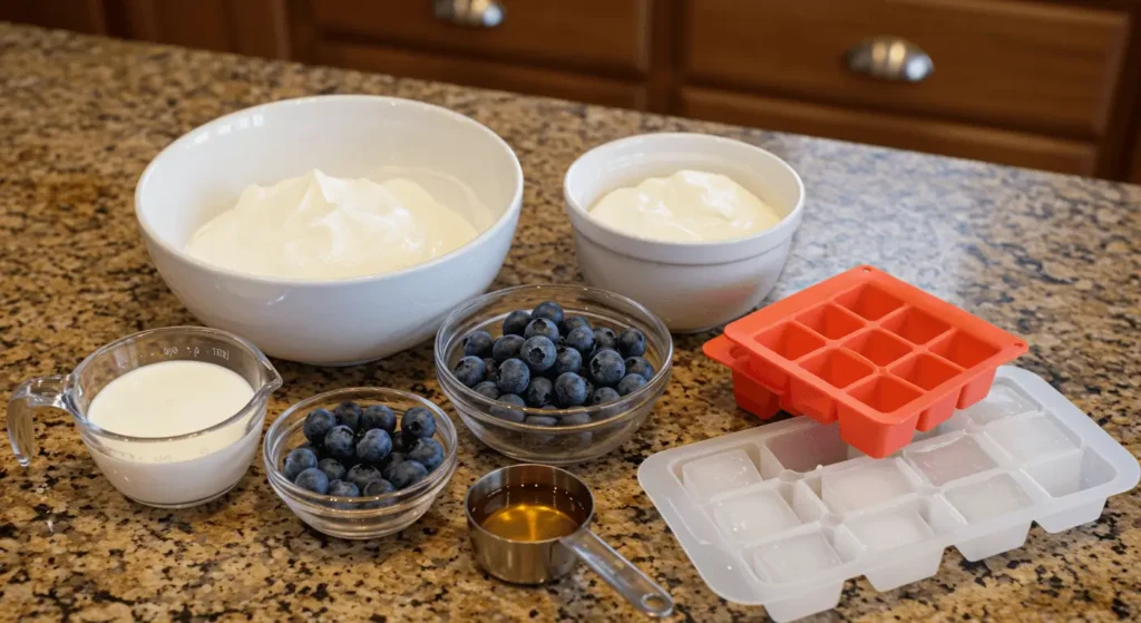 frozen yogurt dog treats