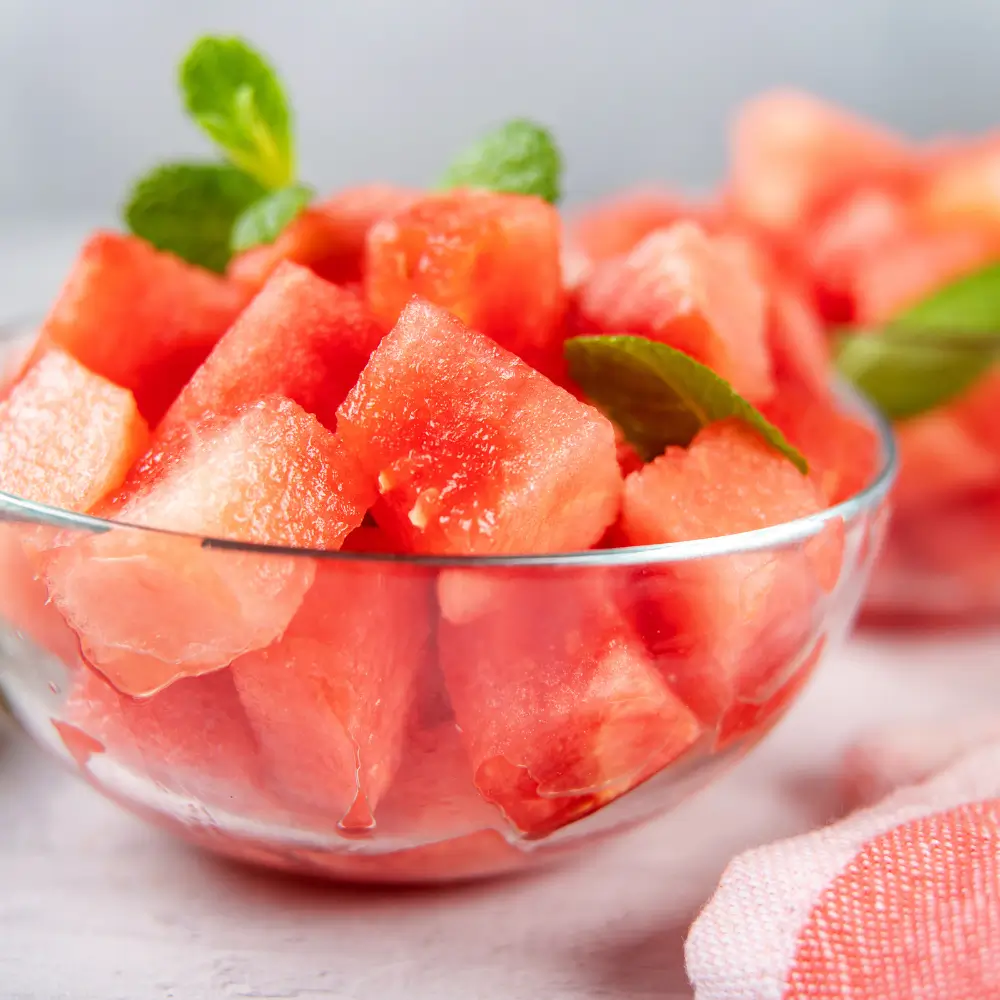 watermelon cubes